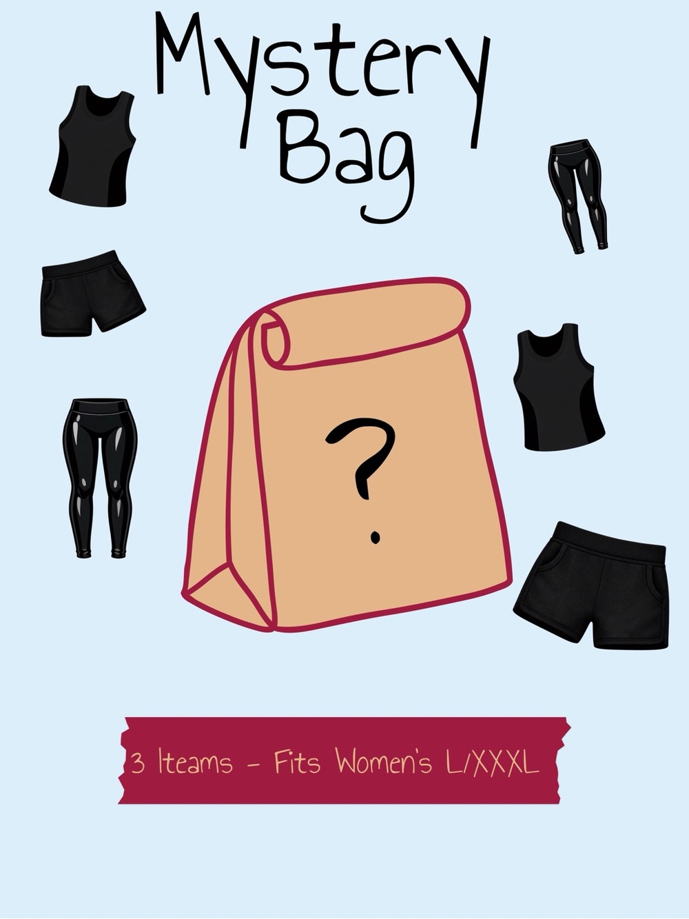 Mystery Bag for Women - Activewear Surprise Pack